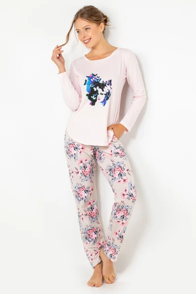 DoReMi Soft Style Bayan Pijama Takımı - Resim 9