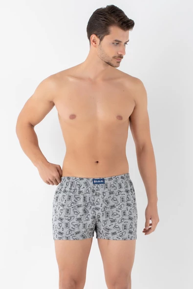 DoReMi Doğal Pamuklu Erkek Boxer - 7