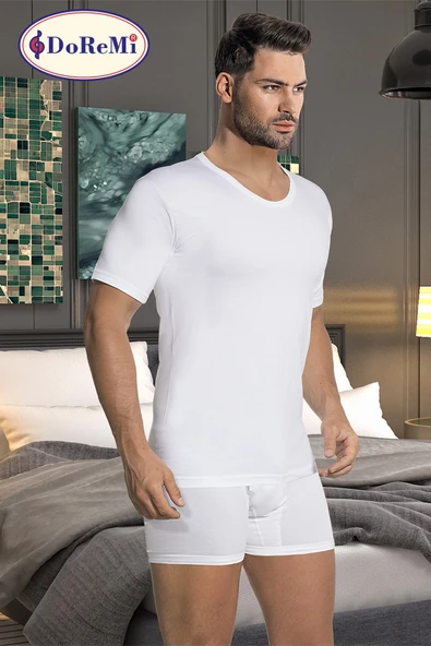 DoReMi Penye Erkek Kısa Kollu Fanila ürün görseli 1