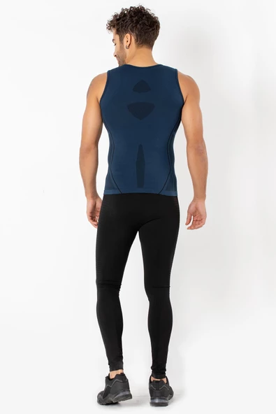 MioFit Erkek Breathable Mesh Dikişsiz Spor Atlet - 5