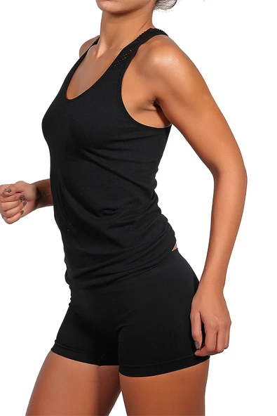 Miorre Seamless Fileli Atlet - Resim 5