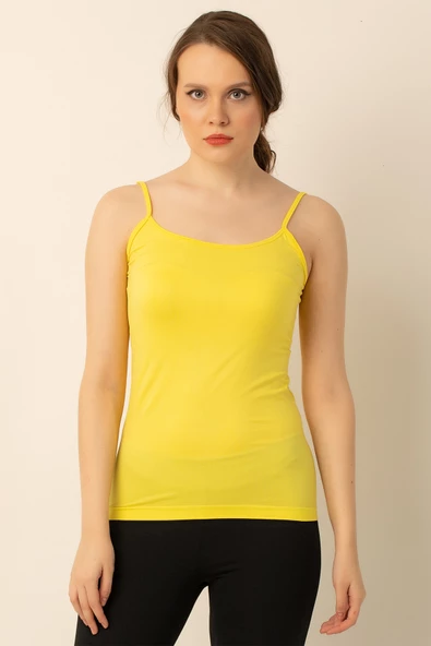 Miorre Bayan İnce Askılı Seamless Tişört