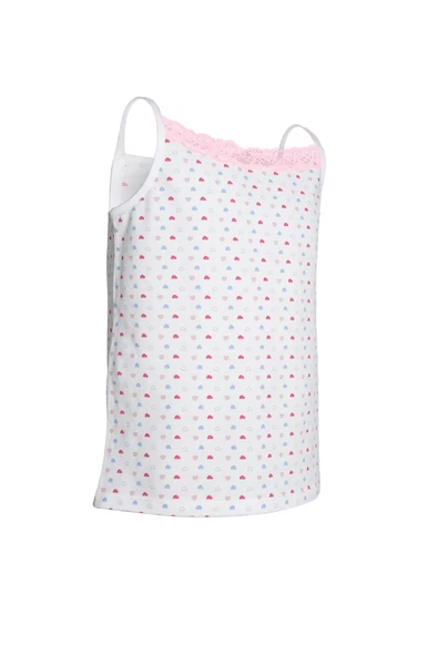 Miorre Desenli Pamuklu Rahat Kalıp Kız Çocuk Atlet Külot Takım - 2