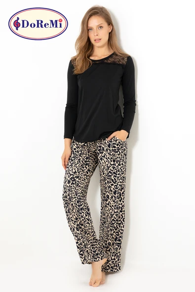 DoReMi Elegant Desing Bayan Pijama Takımı - 1