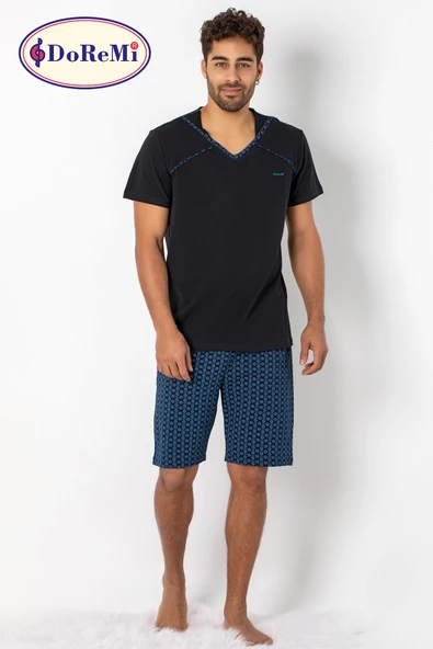 DoReMi Kısa Kollu Erkek Pijama Takımı - Resim 10