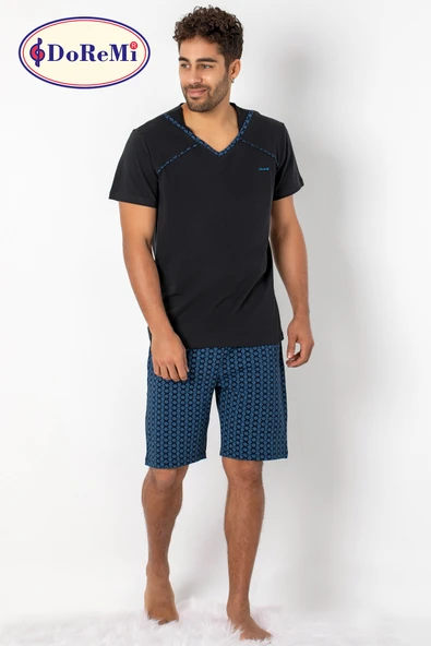 DoReMi Kısa Kollu Erkek Pijama Takımı - Resim 8