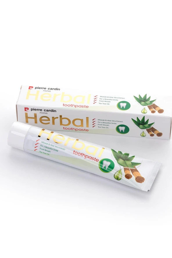Pierre Cardin Aloe Vera & Misvak & Çay Ağacı Özlü Bitkisel Diş Macunu - 75 ml - 5