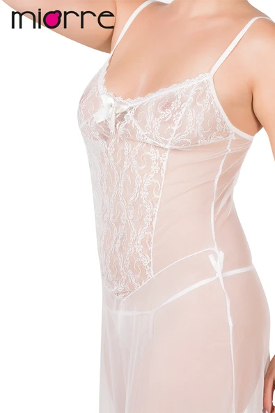 Miorre Big Size Uzun Gecelik-864 - Resim 8