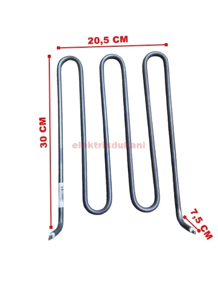 ENDER SANAYİ TİP IZGARA REZİSTANSI 2200W 220V 8,5 ? Cr-Ni