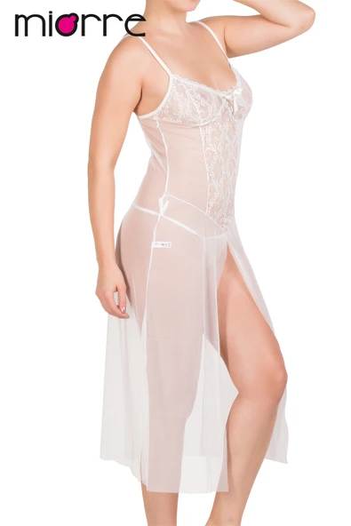 Miorre Big Size Uzun Gecelik-864 - Resim 6