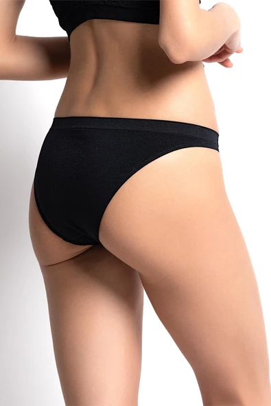 DoReMi Dikişsiz Nefes Alan Terletmeyen Rahat Kalıp Kadın Slip Külot - Resim 4