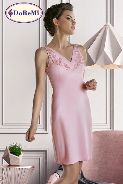 DoReMi Lace Pink Gecelik ürün görseli