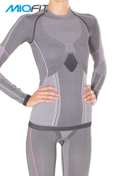 MioFit Kadın Running Power Fit Uzun Kollu Dikişsiz Spor Tişört - Resim 8