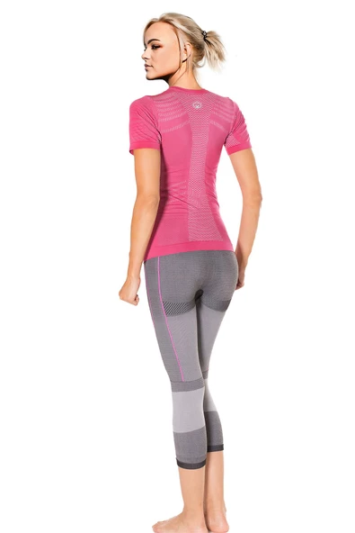 MioFit Power Short Yüksek Bel 3/4 Seamless Spor Tayt - 6