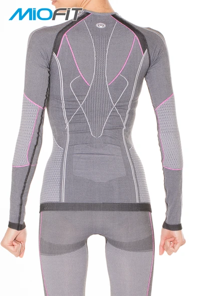 MioFit Kadın Running Power Fit Uzun Kollu Dikişsiz Spor Tişört - Resim 11