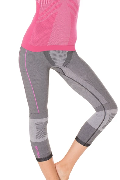 MioFit Power Short Yüksek Bel 3/4 Seamless Spor Tayt - Resim 8