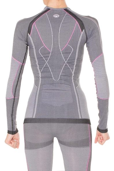 MioFit Kadın Running Power Fit Uzun Kollu Dikişsiz Spor Tişört - 4