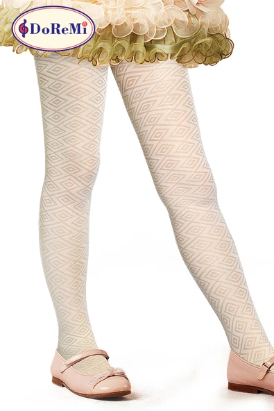 DoReMi Sarita Külotlu Çocuk Çorabı Micro 40 Desenli - 8