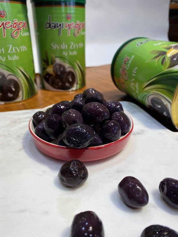 Dayı Yeğen Özel Yerli Gemlik Zeytini 800 Gr Doğal Ev- Yapımı - 4