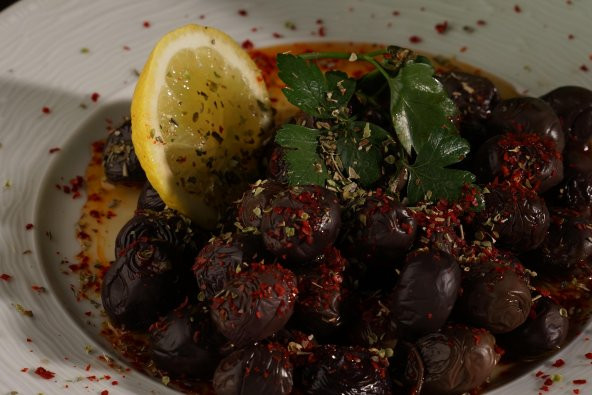 Dayı Yeğen Özel Yerli Gemlik Zeytini 800 Gr Doğal Ev- Yapımı - 5