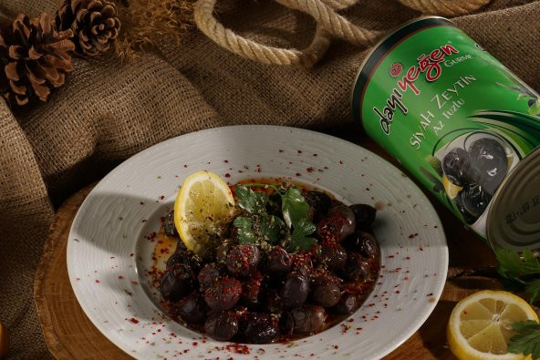 Dayı Yeğen Özel Yerli Gemlik Zeytini 800 Gr Doğal Ev- Yapımı - 7