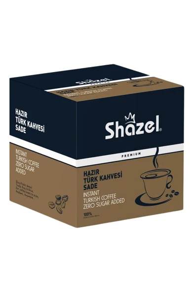 Shazel Hazır Türk Kahvesi 7g X 12 Adet - Sade
