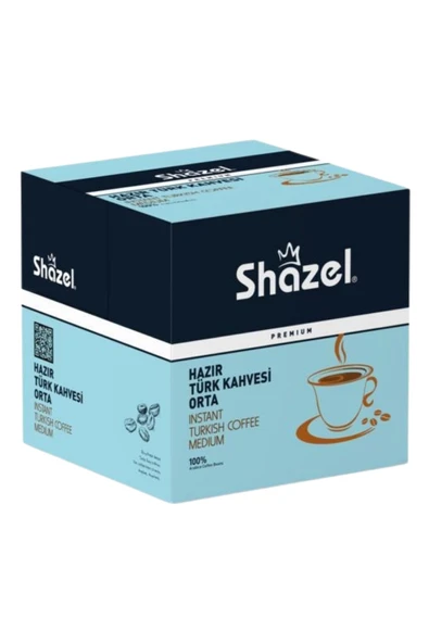 Shazel Hazır Türk Kahvesi Orta 9g x 12 adet