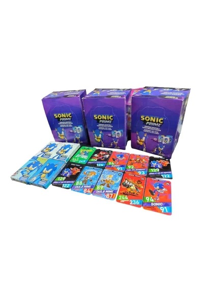 Hayal sepeti SONİC Prime Karakter Oyun Kartları - 9