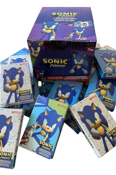 Hayal sepeti SONİC Prime Karakter Oyun Kartları