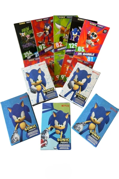 Hayal sepeti SONİC Prime Karakter Oyun Kartları - 4