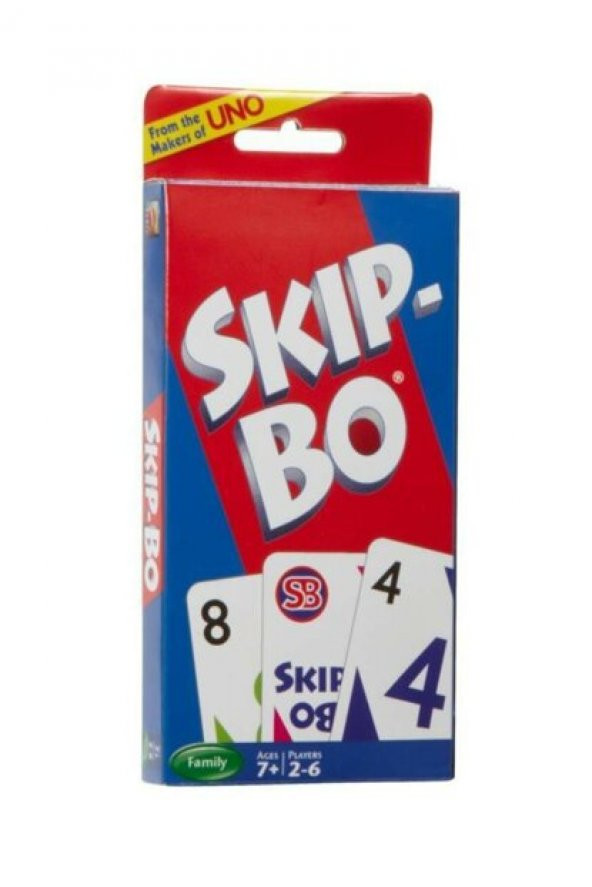 Uno Skip-bo Oyun Kartı Skipbo Skip-bo Oyun