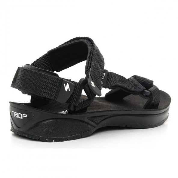 Triop Terra Black Unisex Sandalet - 2