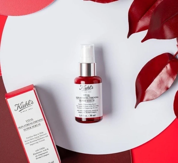 Kiehl's Vital Skin-Strengthening Super Serum 30 ml - Cildi Dış Faktörlere Karşı Güçlendiren Serum - Resim 4