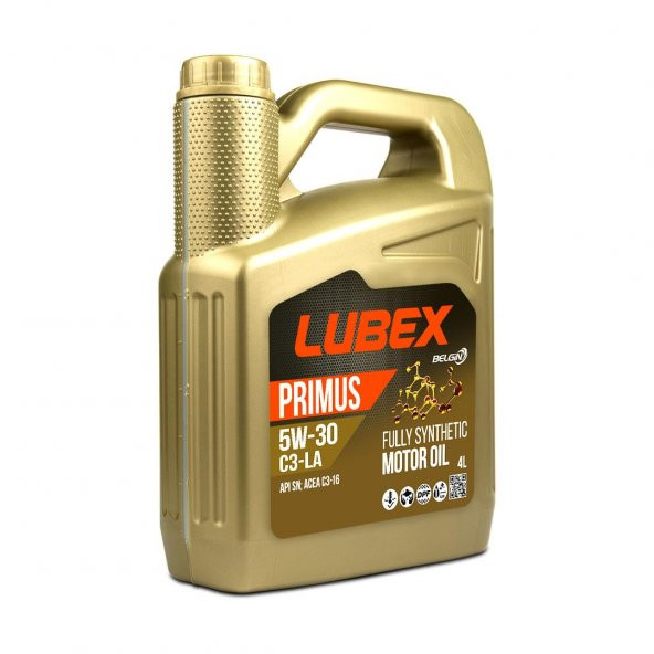 Lubex Primus C3-La 5W-30 4 Lt Partiküllü Motor Yağı