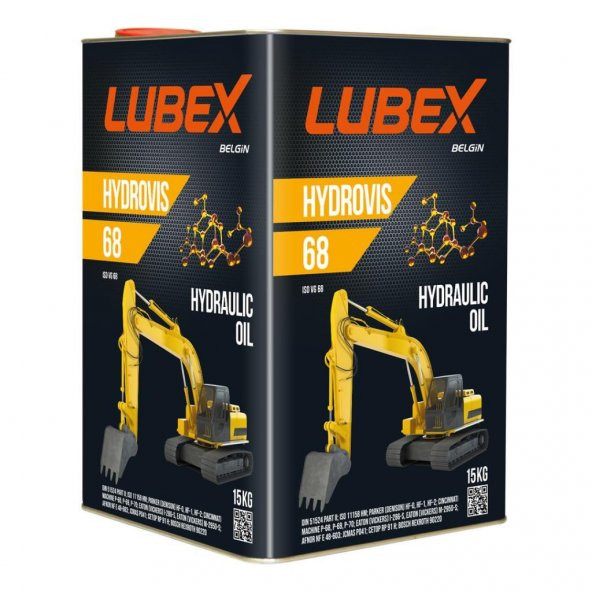 Lubex Hydrovis 68 15 Kg Hidrolik Sistem Yağı