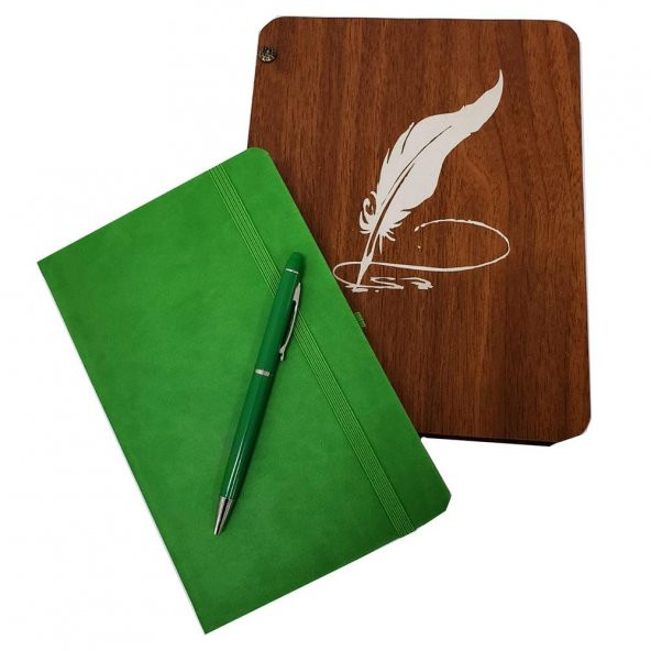 Ahşap Kutulu Hediyelik Vip Set Dekoratif Hediyelik - 2