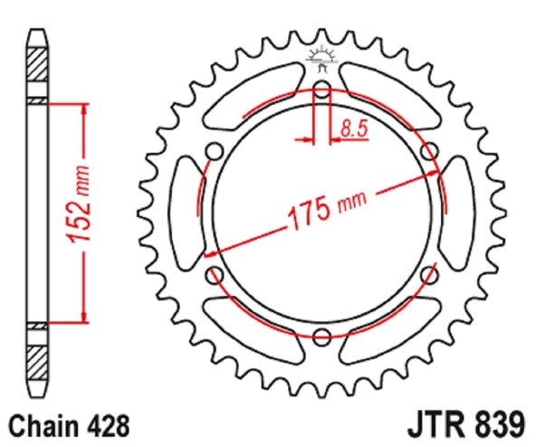 ARKA DİŞLİ / YAMAHA / WR R / X / 125cc / (ORİJİNAL DİŞLİ SAYISI) / 2009-2010-2011-2012-2013-2014-2015