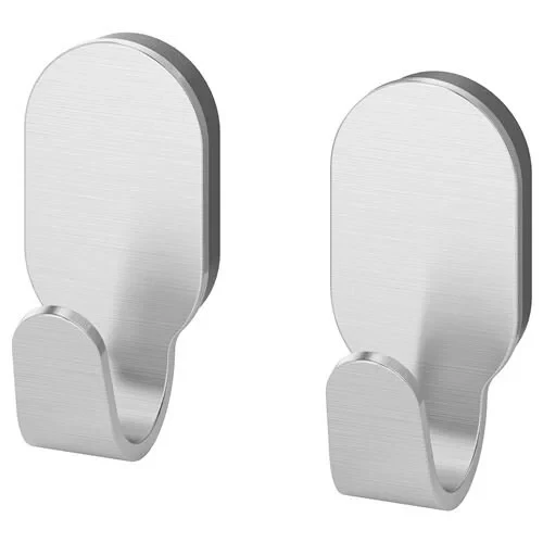 IKEA Brogrund Duvar Askısı Kanca Paslanmaz Çelik Iki Adet 7 Cm