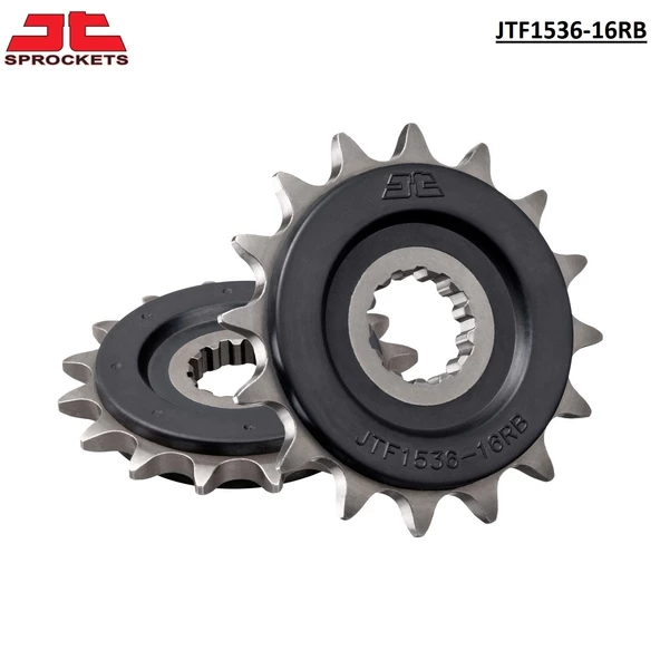 KAUÇUK DESTEKLİ SESSİZ ÖN DİŞLİ / KAWASAKI / ZX-6R NINJA / 636cc / (ORİJİNAL DİŞLİ SAYISI) / 2013-2014-2015-2016-2017-2018-2019-2020-2021-2022-2023-2024