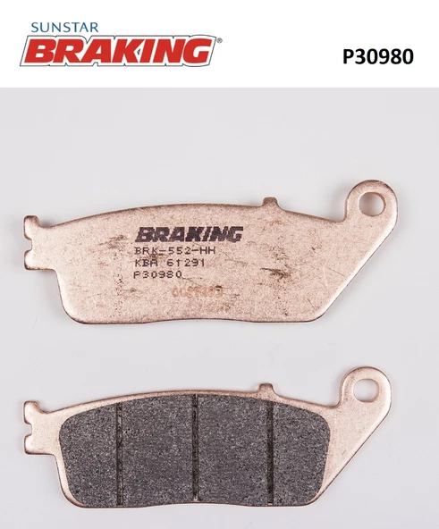 SİNTERLİ ARKA FREN BALATASI / HONDA / SILVER WING / 400cc / ARKA  / 2006-2007-2008-2009