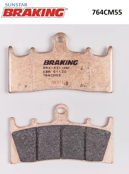 SİNTERLİ ÖN FREN BALATASI / KAWASAKI / ZX-12R NINJA / 1200cc / ÖN İKİ TAKIM KULLANIR / 2000-2001-2002-2003-2004-2005-2006