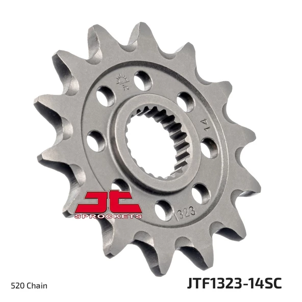 ÖN DİŞLİ - SELF CLEANING / HONDA / CRF 250 R / 250cc / (DİŞLİ SAYISI : ORİJİNAL+1) / 2004-2005-2006-2007-2008-2009-2010-2011-2012-2013-2014-2015-2016-2017-2018-2019-2020-2021-2022