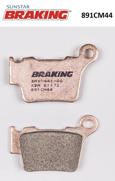 SİNTERLİ ARKA FREN BALATASI / BMW / G 450 X / 450cc / ARKA  / 2008-2009-2010-2011 - 2