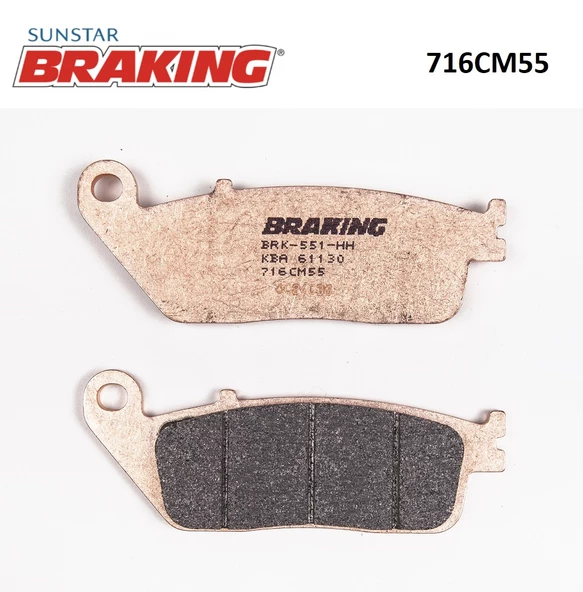 SİNTERLİ FREN BALATASI / BMW / C 600 SPORT / 600cc / ÖN & ARKA  / 2011-2012-2013-2014-2015