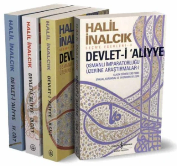 Halil İnalcık Devlet-i Aliyye Seti (4 Kitap)