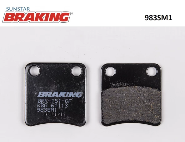 YARI METALİK EL FREN BALATASI / APRILIA / SRV / 850cc / EL FRENİ  / 2012-2013-2014-2015-2016 - 2