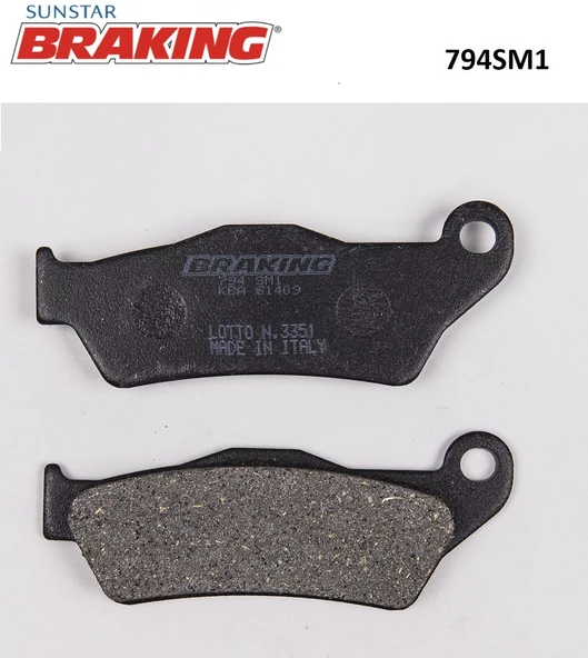 YARI METALİK ARKA FREN BALATASI / BMW / K 1200 R / 1200cc / ARKA  / 2004-2005-2006-2007-2008 - 2