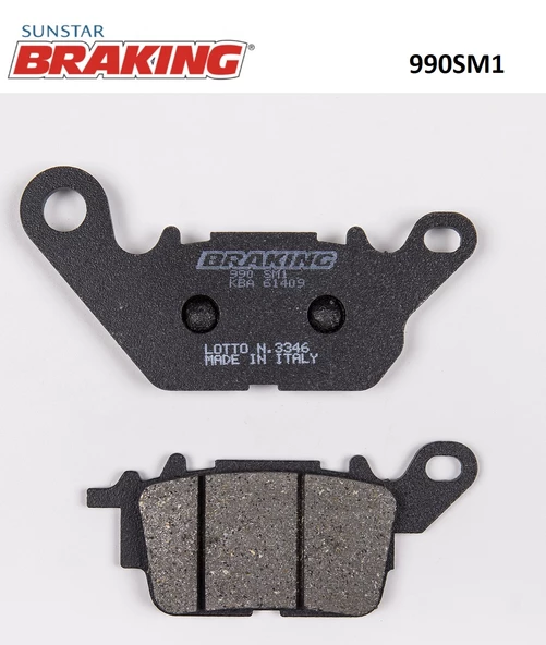 YARI METALİK ÖN FREN BALATASI / YAMAHA / DELIGHT / 125cc / ÖN  / 2014-2015-2016-2017-2018-2019-2020