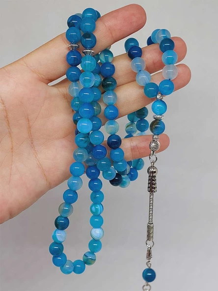 Akik Taşı 99luk Tesbih 8mm (4001) ürün görseli