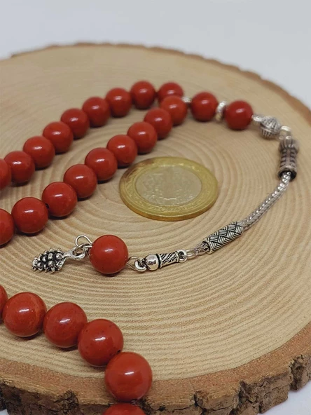 Jasper Taşı 99luk Tesbih 8mm (22455) - Resim 5